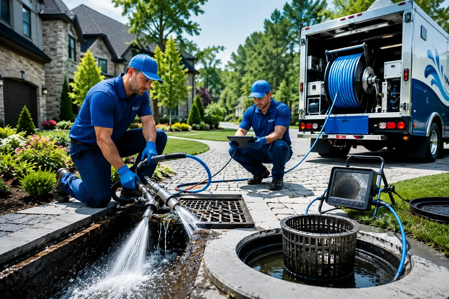 Local outdoor drain cleaning professionals in Delta, UT